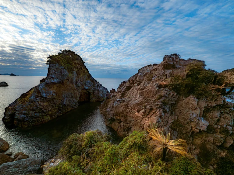 Rocas del archipiélago Amami en Kagoshima (Japón)