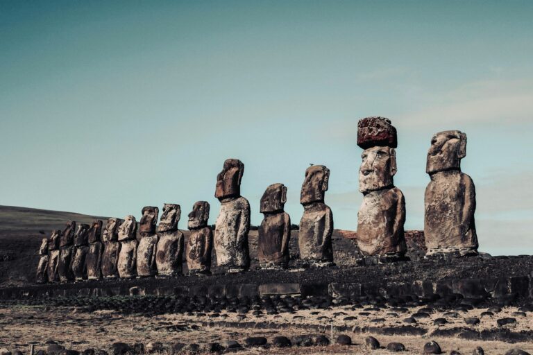 rapa nui. Chile. Isla de Pascual